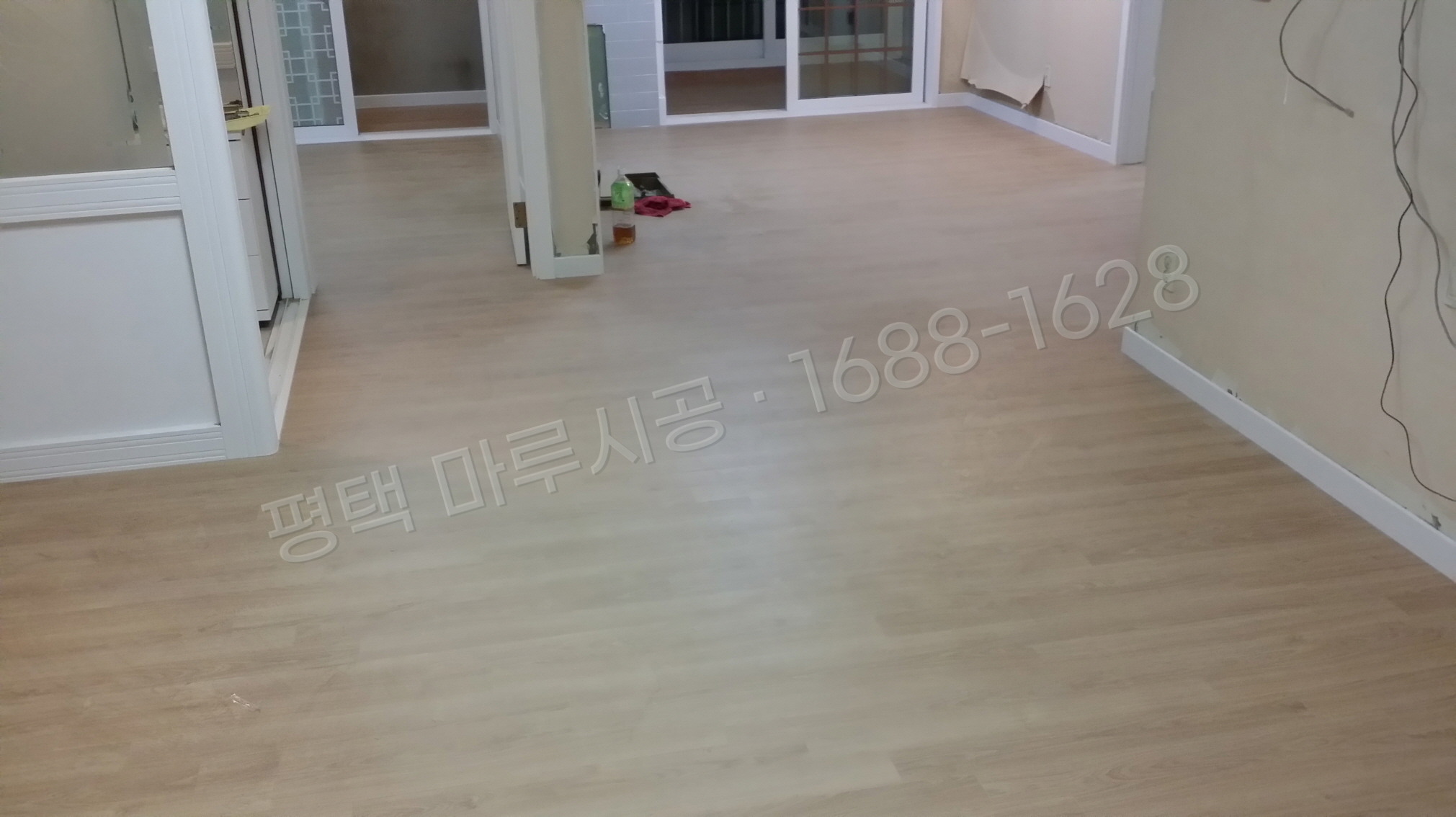 평택 세교동 강마루 한솔 울트라 내츄럴오크 단독주택 바닥공사 마루시공업체 시공 후