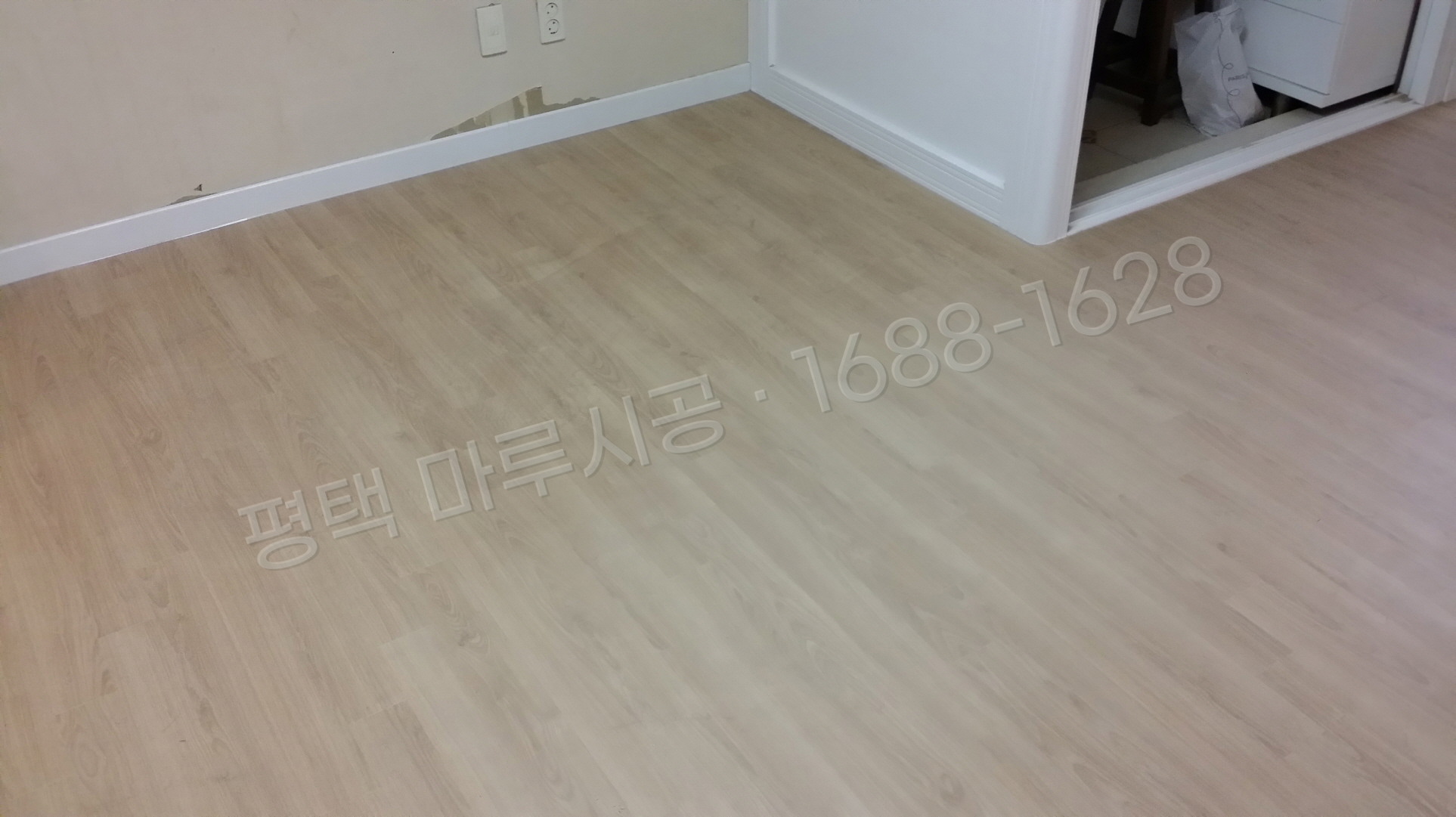 평택 세교동 강마루 한솔 울트라 내츄럴오크 단독주택 바닥공사 마루시공업체 시공 후