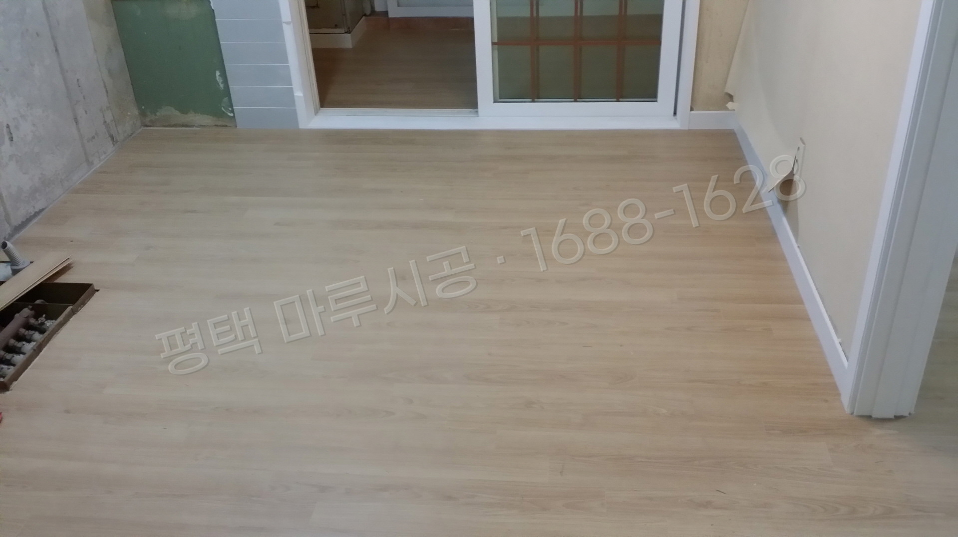 평택 세교동 강마루 한솔 울트라 내츄럴오크 단독주택 바닥공사 마루시공업체 시공 후