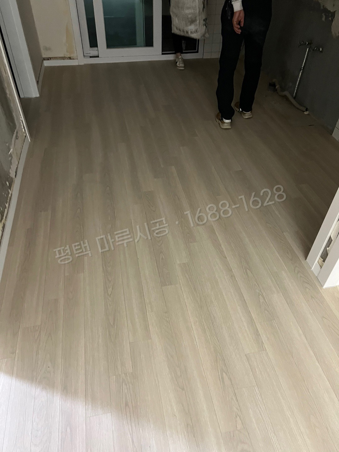 평택 평택동 강마루 스타 하이마루 그레이오크 아파트 바닥공사 마루시공업체 시공 후